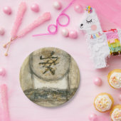Chinees schilderij van Mauro Papieren Bordje (Feest)