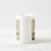 Chinees schilderij van Mauro Porselein Kop (Voorkant)