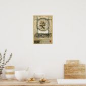 Chinees schilderij van Mauro Poster (Keuken)