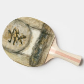 Chinees schilderij van Mauro Tafeltennisbatje (Zijkant)