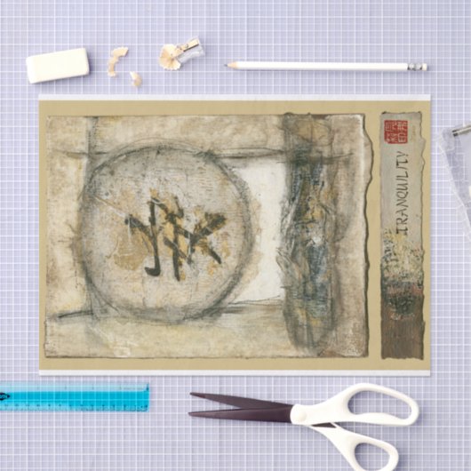 Chinees schilderij van Mauro Tissuepapier (Craft)