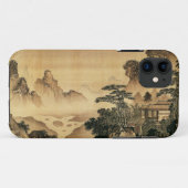  Chinees schilderlandschap Sumi-e Case-Mate iPhone Case (Achterkant (horizontaal))