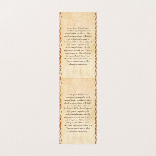  Chinees schilderlandschap Sumi-e Visitekaartje (Binnenkant ongevouwen)