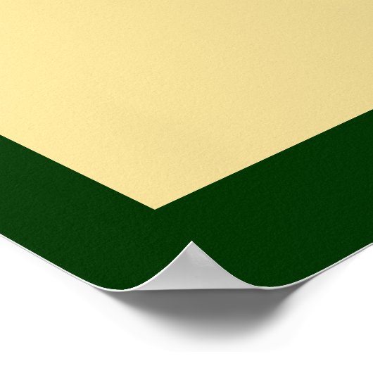 Chinees scrollsymbool voor harmonie poster (Hoek)