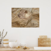 Chinees Shar Pei Camouflauw in rimpels Poster (Keuken)