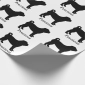 Chinees Shar Pei Custom Wrapping Paper Cadeaupapier (Hoek)