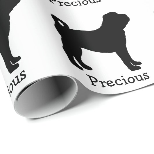Chinees Shar Pei Custom Wrapping Paper Cadeaupapier (Rol Hoek)