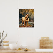 Chinees Shar-Pei Dog Art Print Poster (Keuken)