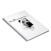 Chinees Shar Pei Happy Face Notitieboek (Rechterzijde)