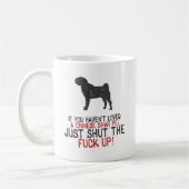 Chinees Shar-Pei Koffiemok (Links)