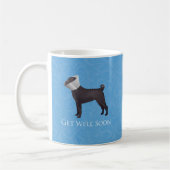 Chinees Shar Pei krijgt snel een goed ontwerp Koffiemok (Links)