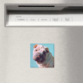Chinees Shar-Pei Magneet (Insitu (Vaatwasser))