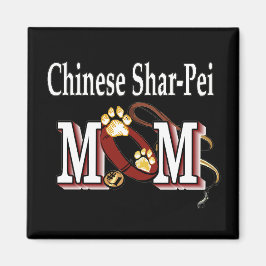 Chinees shar-pei mam Magnet