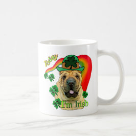 Chinees Shar-Pei St. Patrick's Day Koffiemok