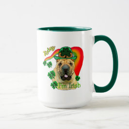 Chinees Shar-Pei St. Patrick's Day Mok
