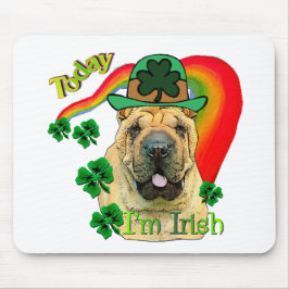Chinees Shar-Pei St. Patrick's Day Muismat