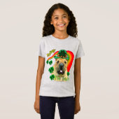 Chinees Shar-Pei St. Patrick's Day T-shirt (Voorkant volledig)
