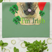 Chinees Shar-Pei St. Patrick's Day Theedoek (Gevouwen)