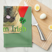 Chinees Shar-Pei St. Patrick's Day Theedoek (Quarter Fold)