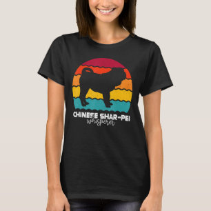 Chinees Shar-Pei Whisperer Retro  T-shirt