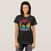 Chinees Shar-Pei Whisperer Retro  T-shirt (Voorkant volledig)