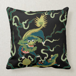 Chinees Sierkussen voor dragoontwerp-olie 20x20