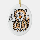 Chinees sierverband keramisch ornament (Rechts)