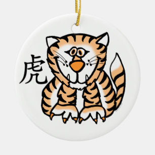 Chinees sierverband keramisch ornament