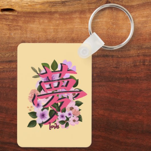 Chinees Sleutelhanger voor liefde (Achterkant)