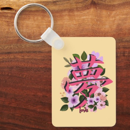 Chinees Sleutelhanger voor liefde (Voorkant)