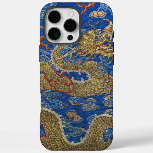 Chinees Spiritueel imperial Golden Dragon Animal Case-Mate iPhone Case (Achterkant)