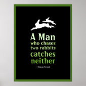 Chinees spreekwoord poster (Voorkant)