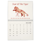 Chinees sterrenbeeld kalender (Mar 2026)