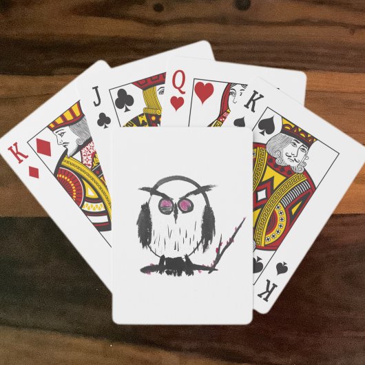 Chinees struikgewas pokerkaarten