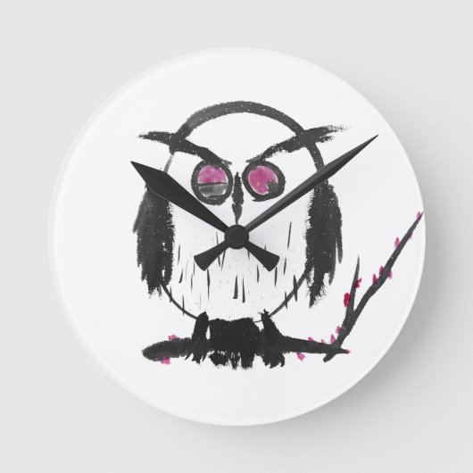 Chinees struikgewas ronde klok (Voorkant)