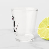 Chinees struikgewas shot glas (Rechts)