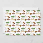 Chinees Sum Shumai Dumplings Food Festival Kaart (Achterkant)