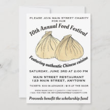 Chinees Sum Shumai Dumplings Food Festival