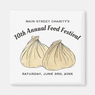 Chinees Sum Shumai Dumplings Food Festival Magneet