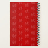 Chinees Symbool Jaar van het Varken RBR Planner (Achterkant)