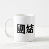Chinees symbool voor eenheid koffiemok (Links)