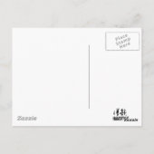 Chinees Symbool voor egel Briefkaart (Achterkant)