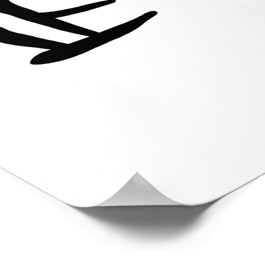 Chinees symbool voor integriteit poster (Hoek)