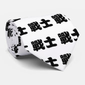 Chinees symbool voor krijger stropdas (Opgerold)