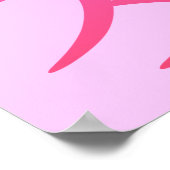 Chinees symbool voor liefde poster (Hoek)