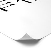 Chinees symbool voor overlevende poster (Hoek)