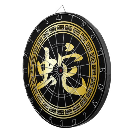 Chinees symbooljaar van de slang GB Dartbord (Voorkant Rechts)