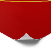 Chinees symbooljaar van Dragon BR Poster (Hoek)