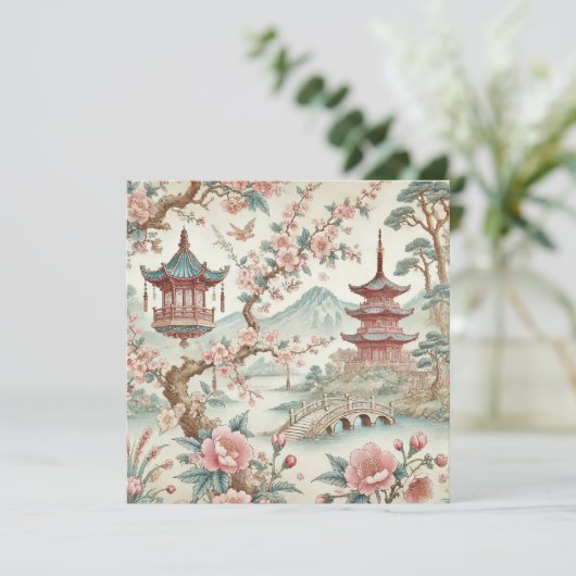 Chinees- Tegel Kaart (Staand voorkant)