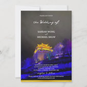 Chinees tempelhuwelijk kaart (Voorkant)